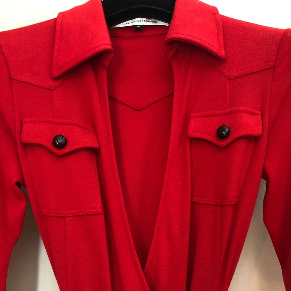 Diane Von Furstenburg wrap dress